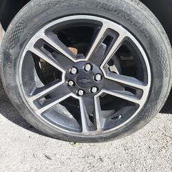 22" Chevy Silverado Suburban Rims Wheels Set New GMC Yukon Sierra Denali Cadillac Escalade Tahoe