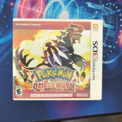 Pokemon Omega Ruby 3ds