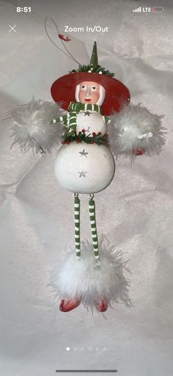 Very rare dept 56 patience Brewster krinkles snow woman