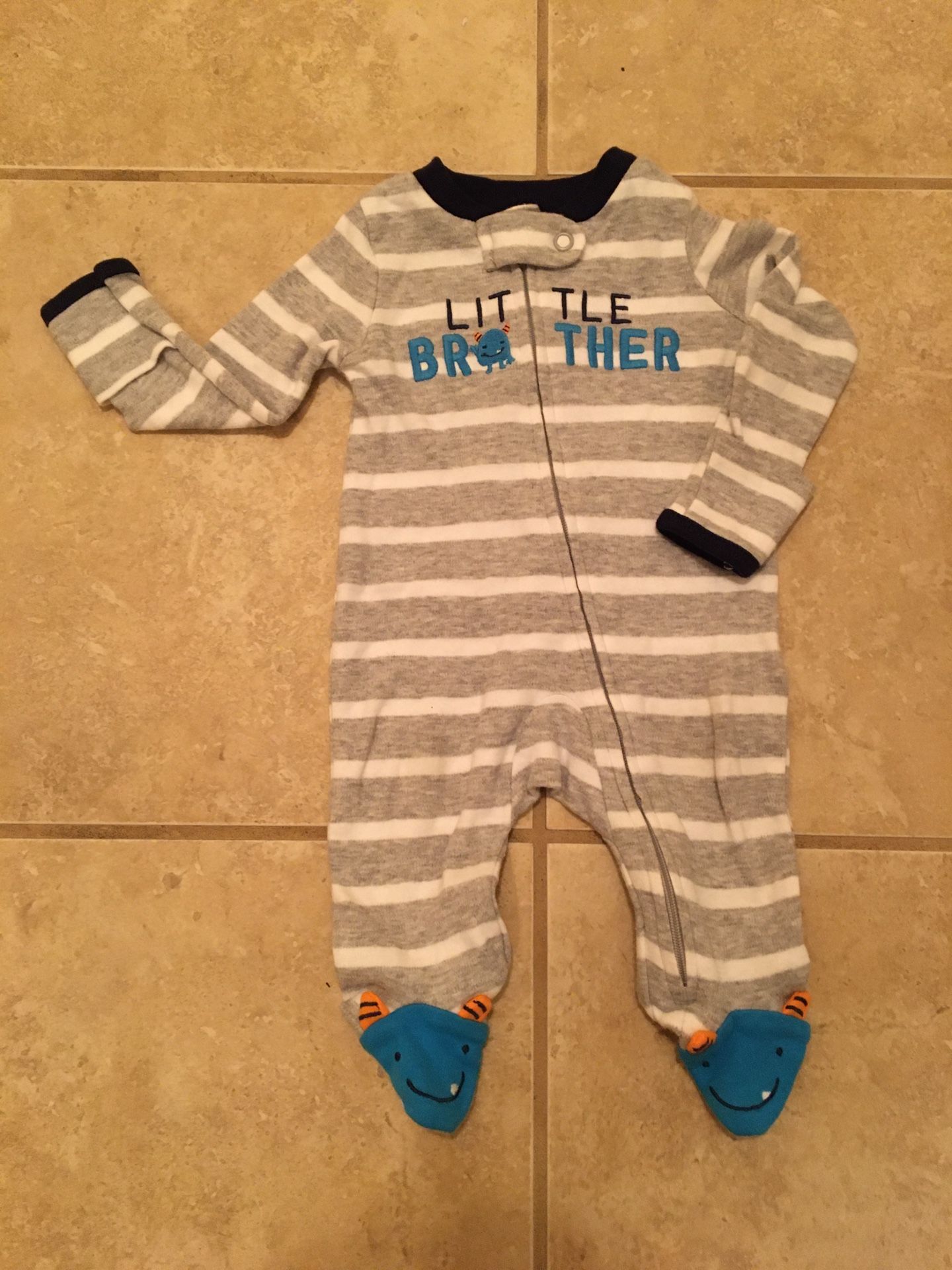 Little brother newborn onesie