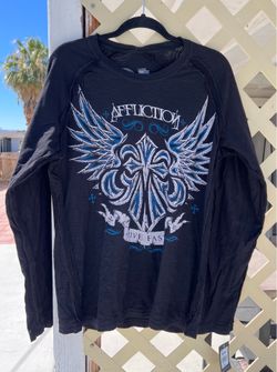 Men’s LARGE Affliction longsleeve NWT