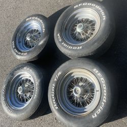 4 - 235/65r15 5x120 5x4.75 Chevrolet Wheels Rims With Tires