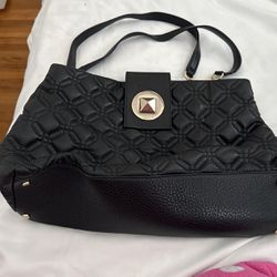 Kate Spade Black Leather Handbag 