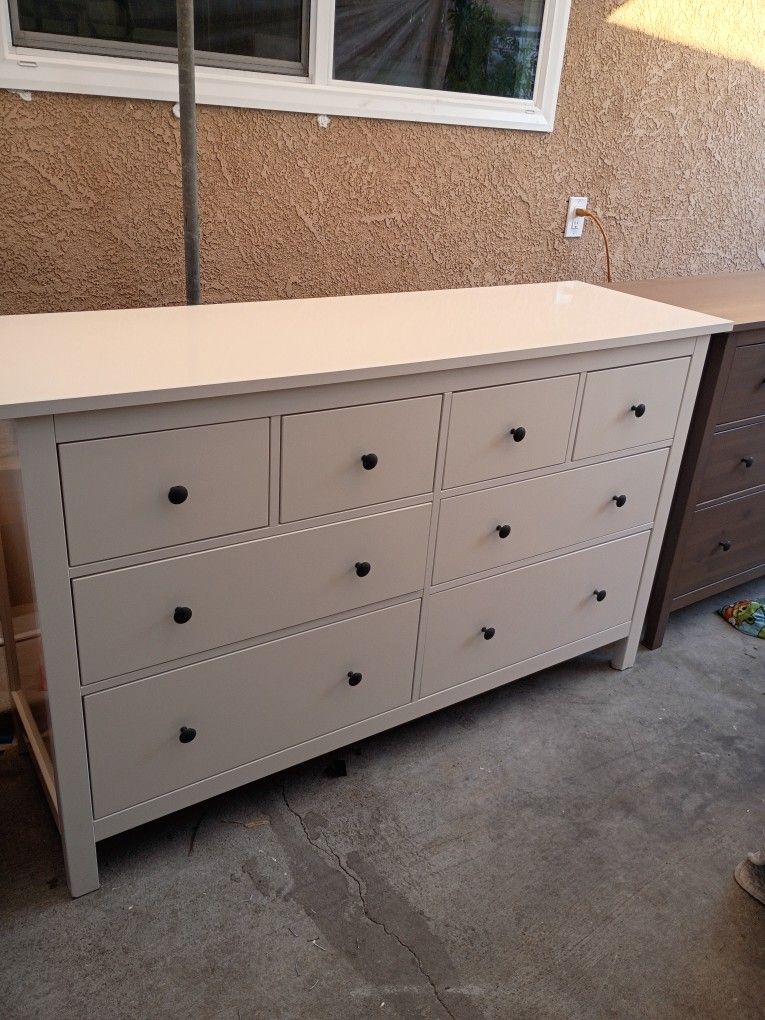 White Gloss Ikea Hemnes Dresser