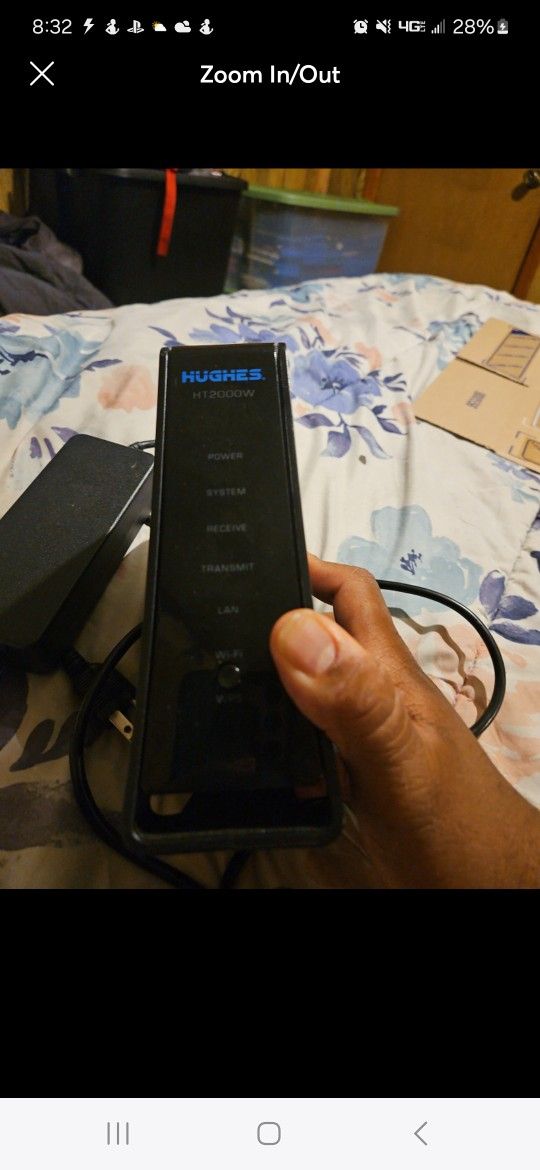 Hughesnet HT2000W Black Satellite Duel Band