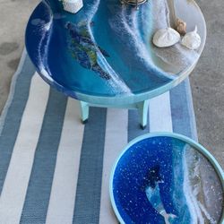 Ocean Epoxy Tables 