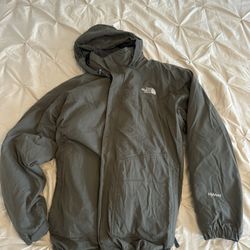 The North Face 550 Hyvent Dark Green Parka Jacket Goose Down Puffer