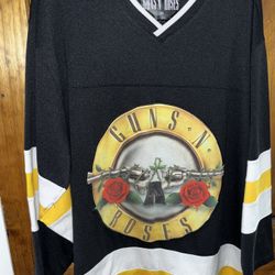 Guns N Roses Hockey Jersey