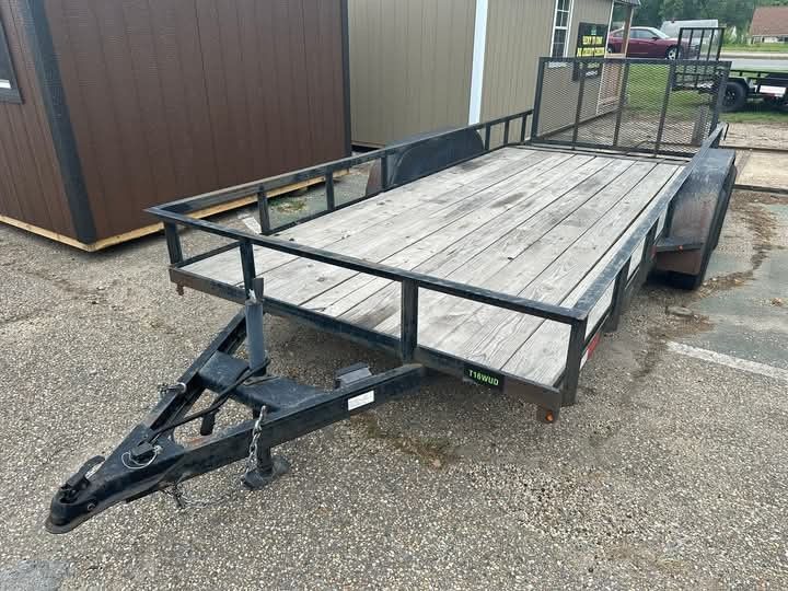 16ft Double Axle Dovetail Trailer On sale, Monthly Options