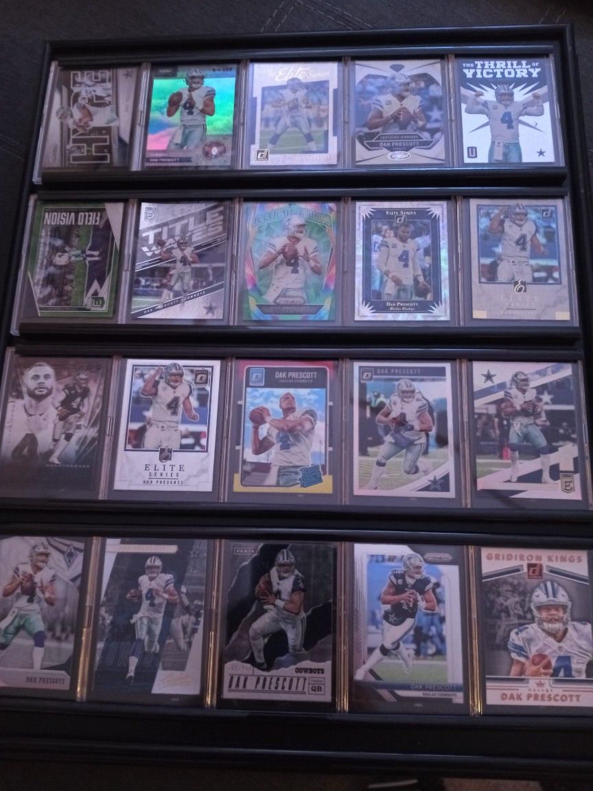 Dak Prescott Wall Card Display