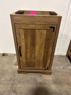 20" Bathroom Vanity Cabinet with Ceramic Sink