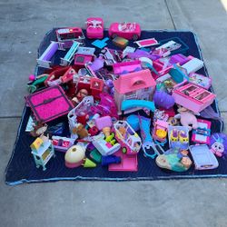 Girls Toys - Barbie, Shopkins, Little Mermaid, Etc. 