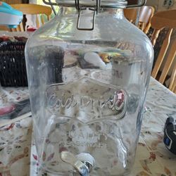 Glass Drink Container