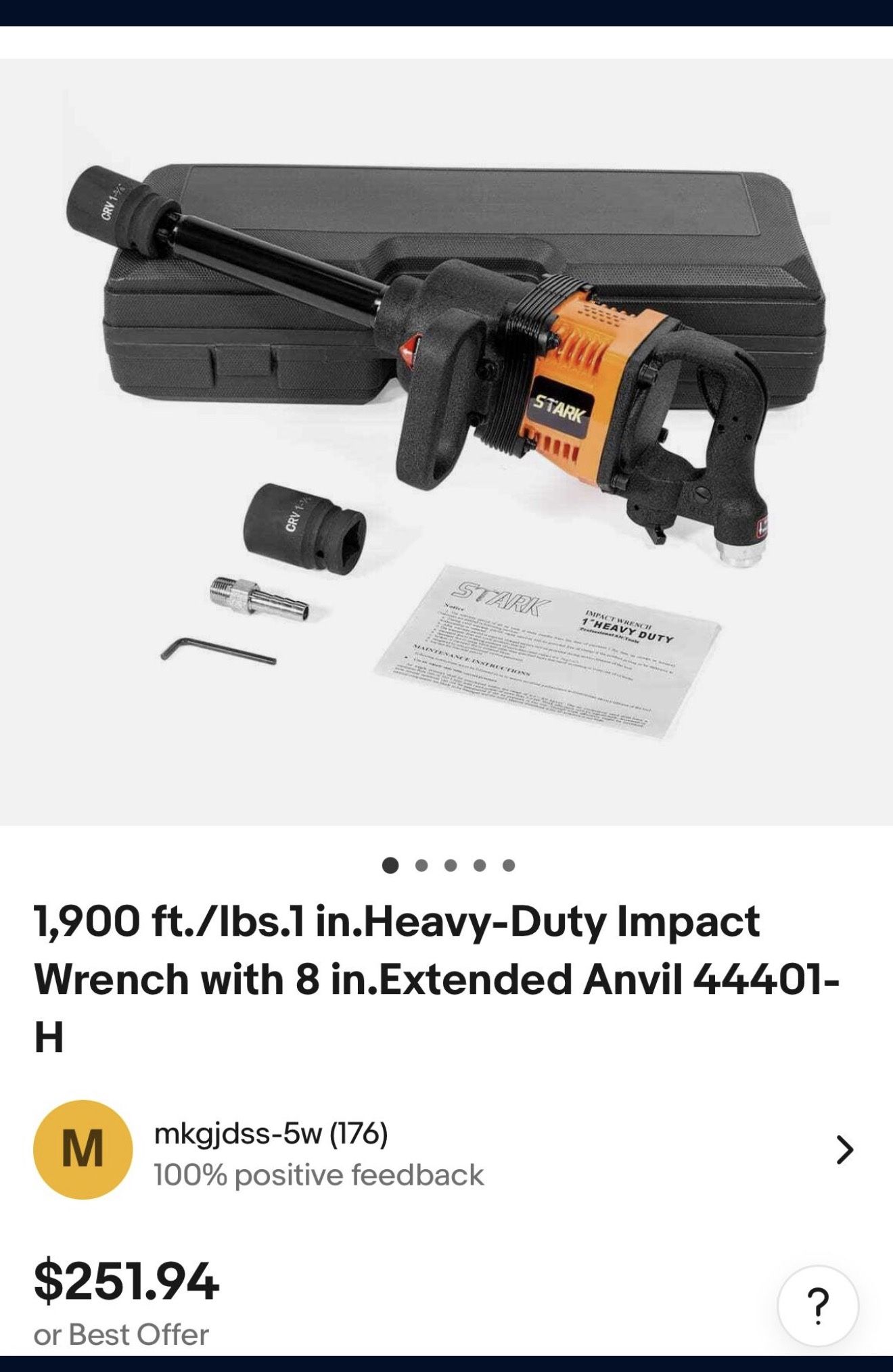 1” Impact Gun