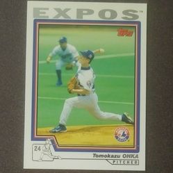 2004 Topps Tomokazu Ohka Montreal Expos #262 Baseball Card Vintage Collectible Sports MLB
