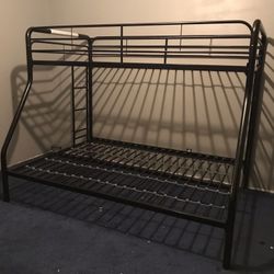 Black Metallic Bunk Bed