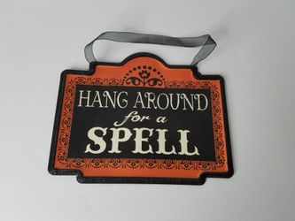 Halloween Spell Sign