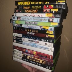 PlayStation 2 & 4 Video Games Ps2 PS4 Xbox 360 Movies DVDs Movies Cds