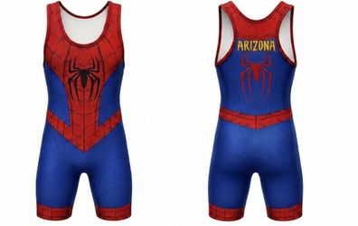 Spider-Man wrestling singlet