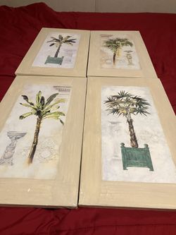 4  pictures  there 4” wide and 19  1/2. long.   