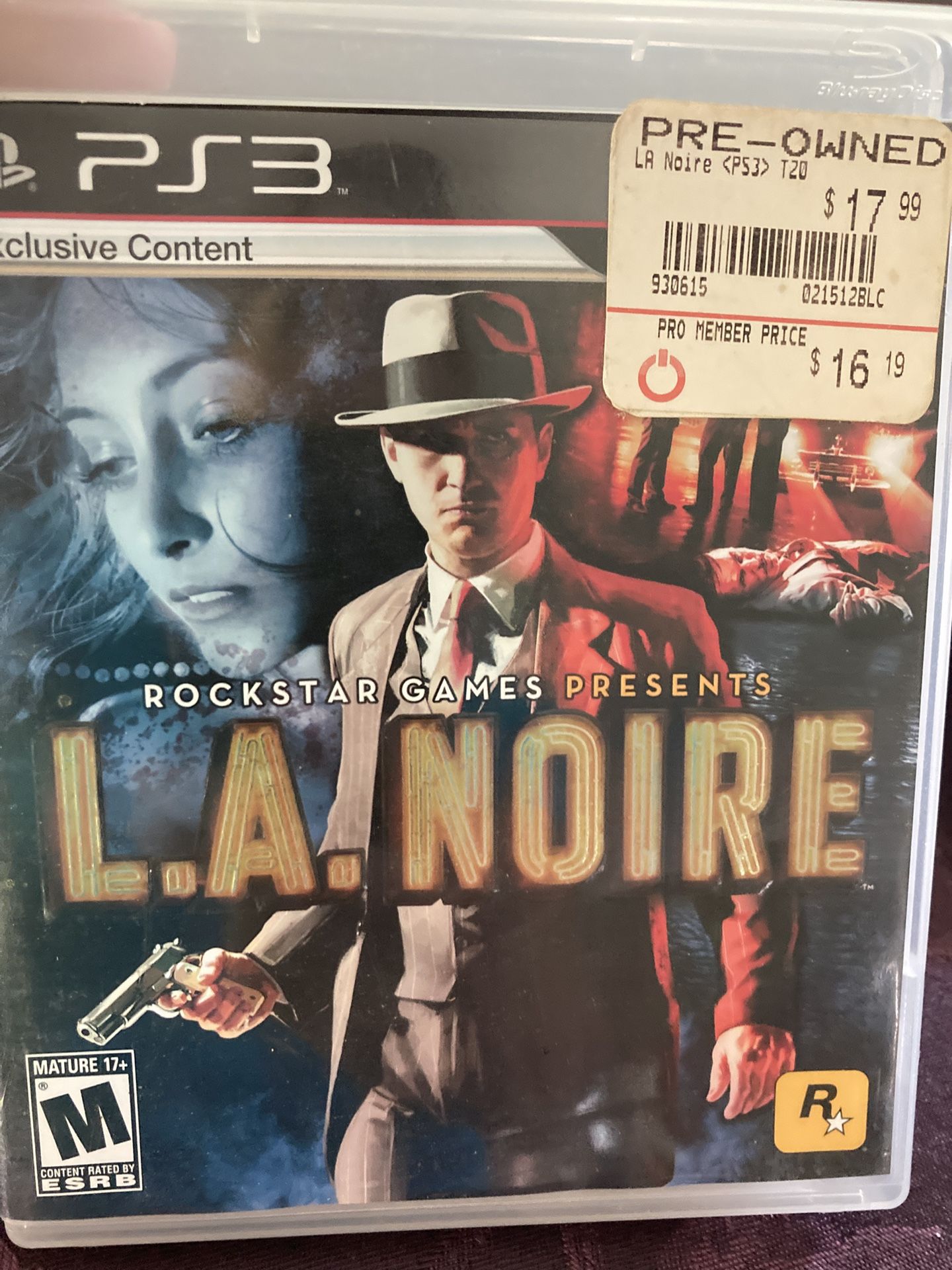 PS3 L. A. Noire