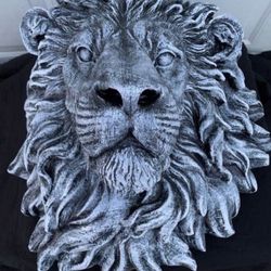 Lion  Bust Wall Hanger