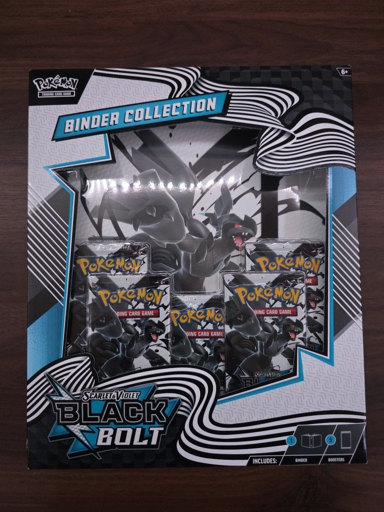 Pokemon TCG Black Bolt Binder Collection