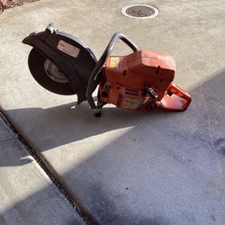HUSQVARNA 371K   Concrete Saw Works Perfect Very Good Condition 