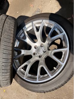 DODGE HELLCAT WHEELS