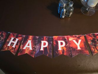 Stranger Things Birthday Decorations