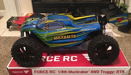 FORCE RC 1 8 MUCKraker 4WD Truggy RTR remote control car for Sale