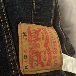 Levi Jeans Athletic Cut 33x34