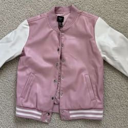 Girls Button Up Jacket Size Large (10)