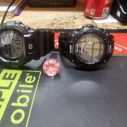 Armitron 40/8209 and G shock digital black vintage