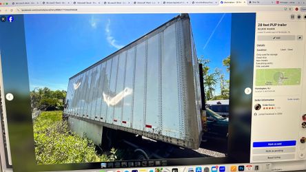 28 Feet PUP trailer $2500 OBO