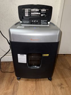 120-Sheet Autofeed Micro-Cut 30-Min Run Heavy Duty Paper Shredder