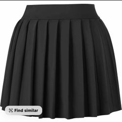 Pleated Mini Skirt Ruffle 