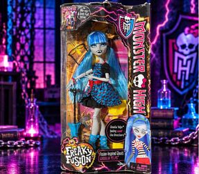 Monster High Freaky Fusion Ghoulia Yelps Doll