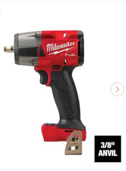 Milwaukee M18 FUEL GEN-2 18V Lithium-Ion Mid Torque Brushless Cordless 3/8 in. Impact Wrench with Friction Ring (Tool-Only)