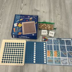 Wooden Learning Toy- Math Board Game