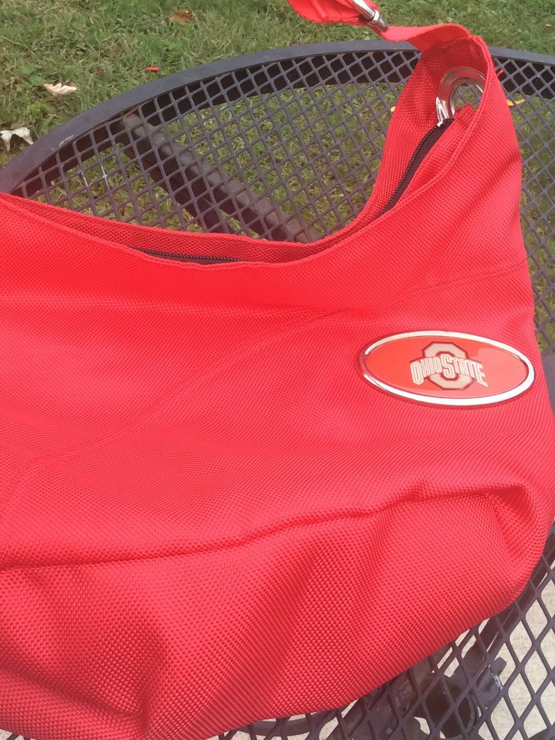 OSU Ohio state red hobo purse bag. Pick up in Whitehall. $15