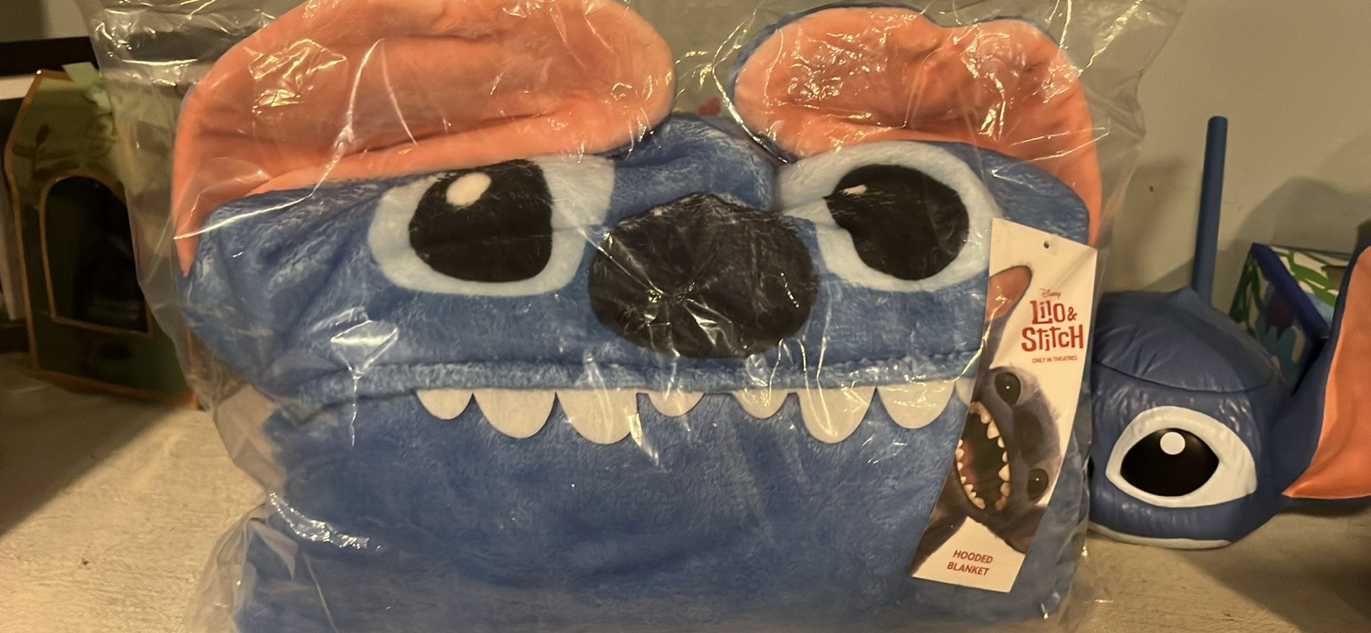 Stitch 2025 Movie Hooded blanket