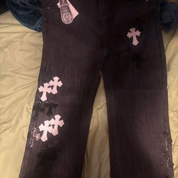 chrome hearts jeans