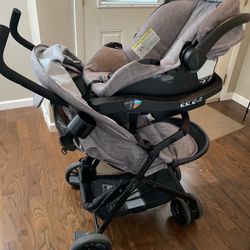 Car seat, Base and Stroller!