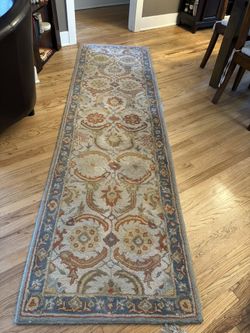 Gorgeous Pure Wool Rug Runner