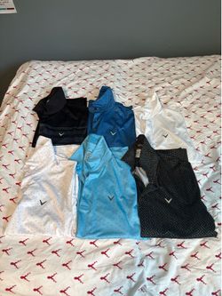 Callaway men polo shirts size M ($23 each)