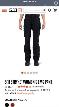 5.11° WOMEN'S STRYKE EMS PANTS - SIZE 16