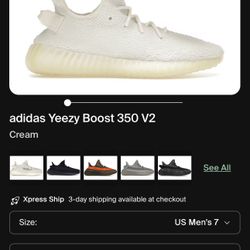 Yeezy Size7 