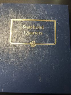 Whitman State quarter album with 45 clad proof coins