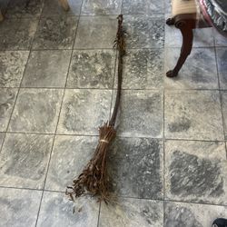 Decorative Hand Made Broom